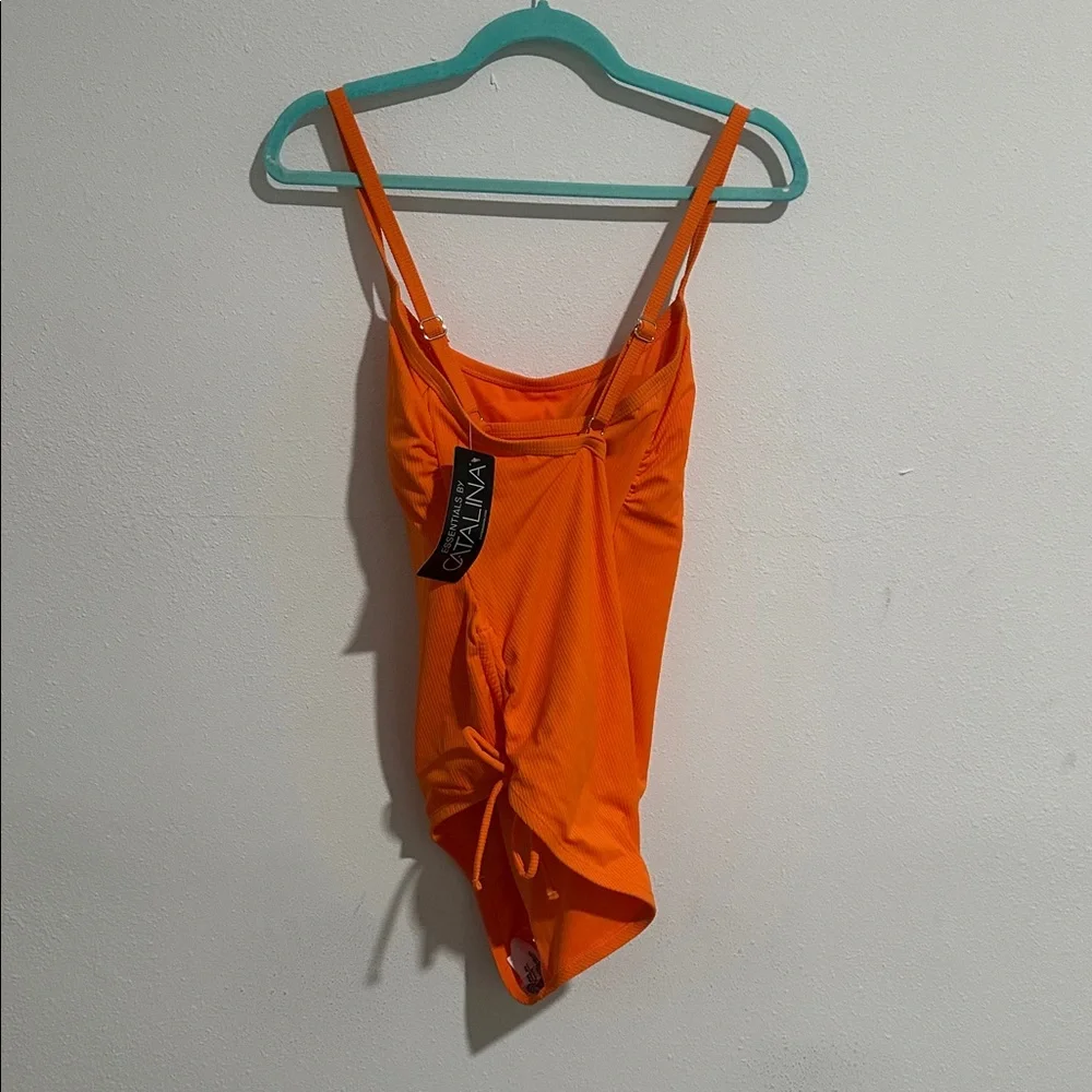 Plus Solid Rib Swimsuit - Picture 5 of 6